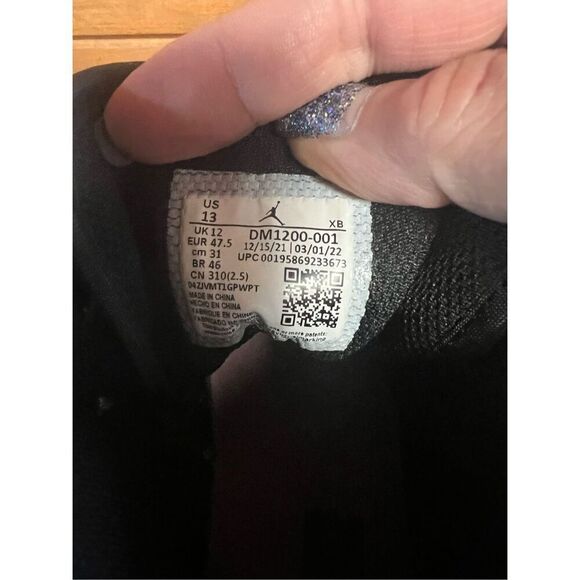 Nike mens Air Jordan 1 Mid Sz 13 DM1200-001 - Picture 8 of 8